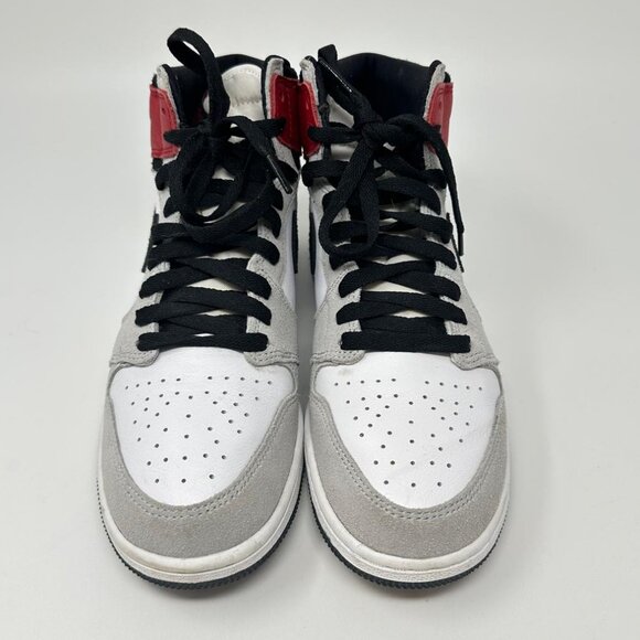 Nike Air Jordan 1 Retro 1 High OG Light Smoke Grey Youth Size 7Y - Picture 6 of 16